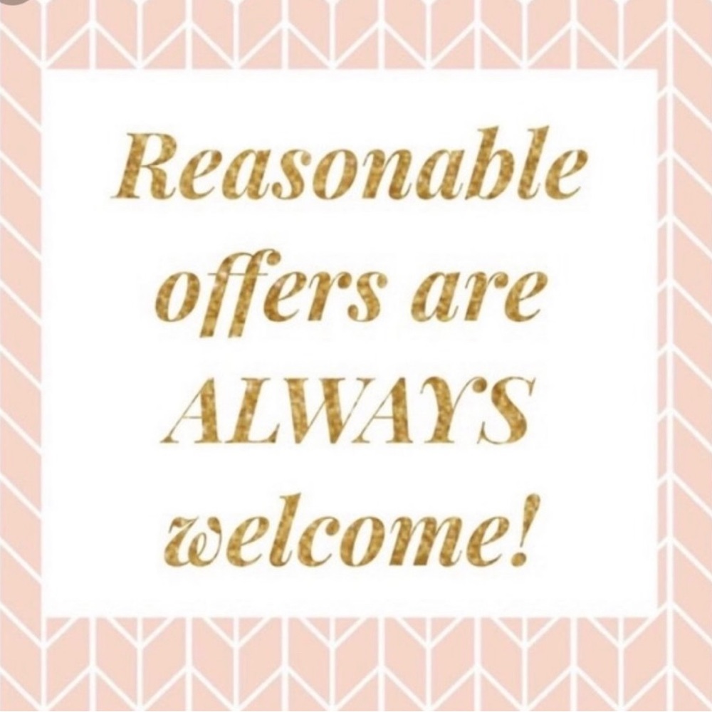 Reasonable offers only please.